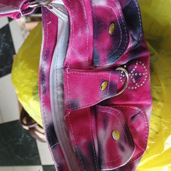 *Undee bandz y2k cute rhinestone peace sign purse - Picture 4 of 6